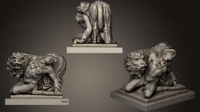 Statues antique and historical (Roma Eur Statua, STKA_1254) 3D models for cnc